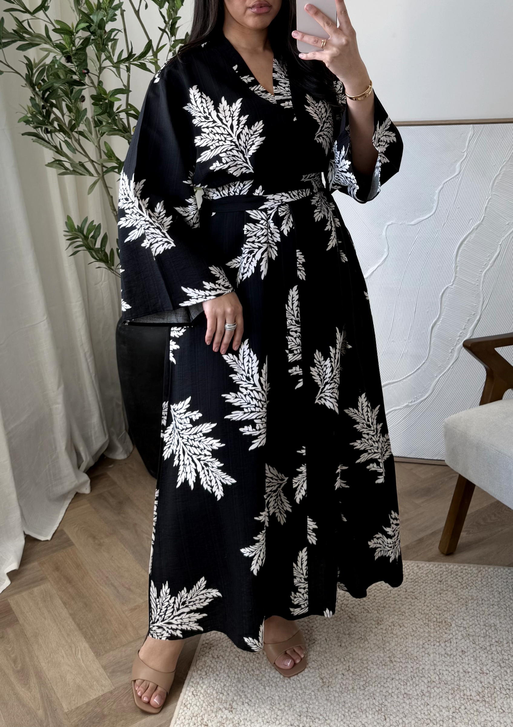 Wholesaler White Icy - Colorful print dress