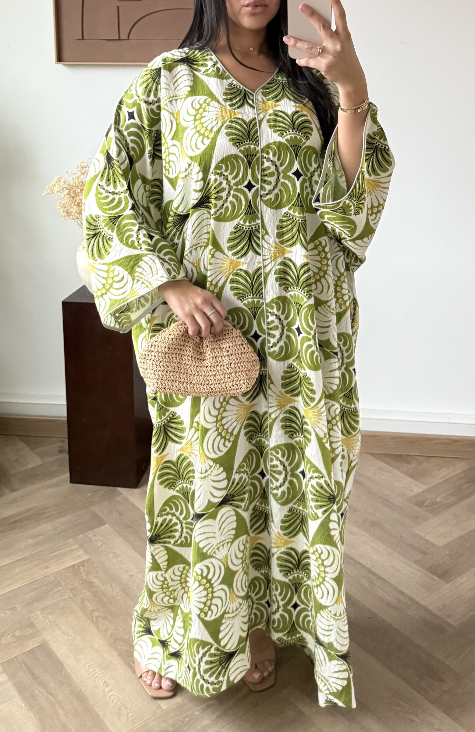 Wholesaler White Icy - Colorful print dress
