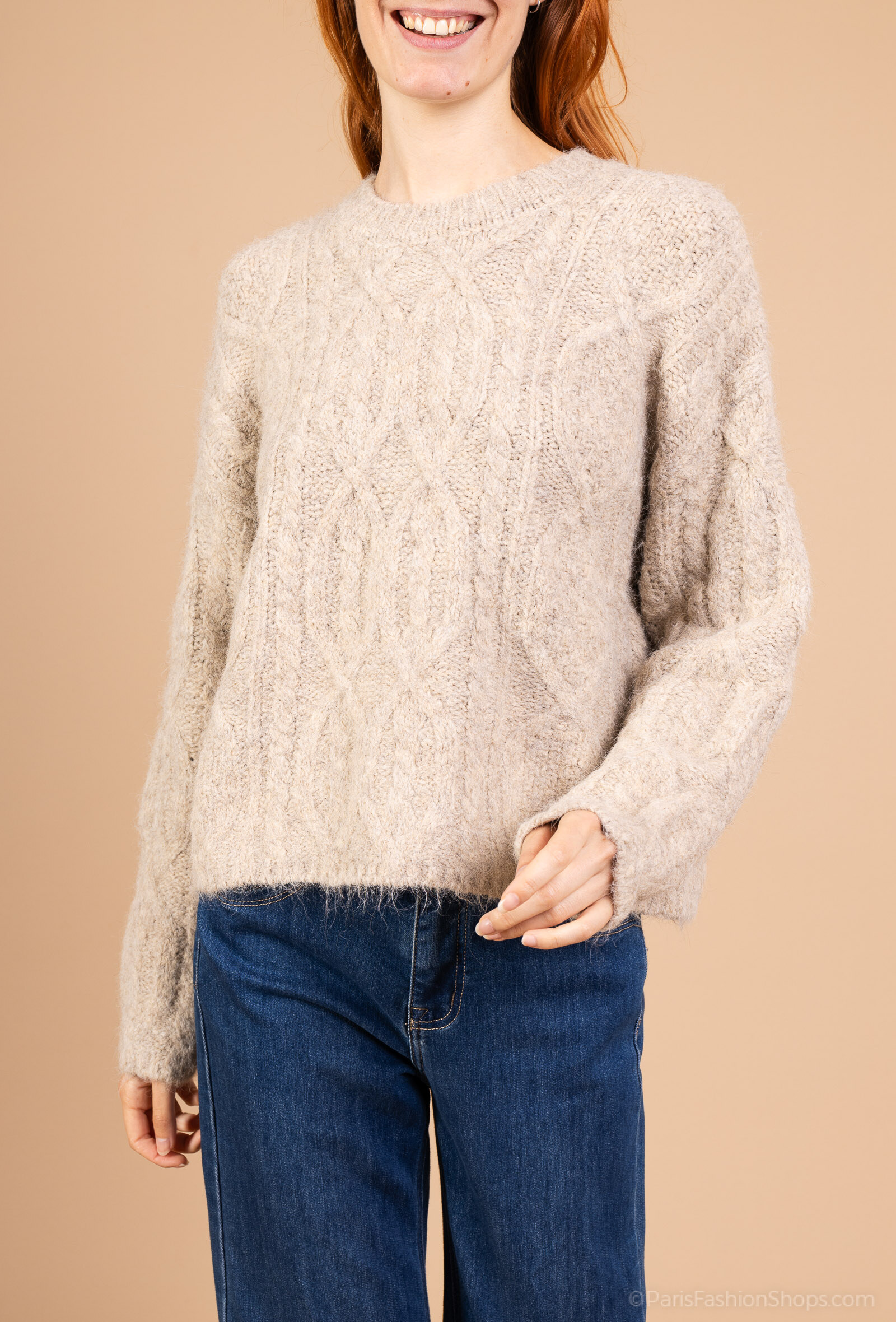 Grossiste WHOO - Pull laine matière très doux