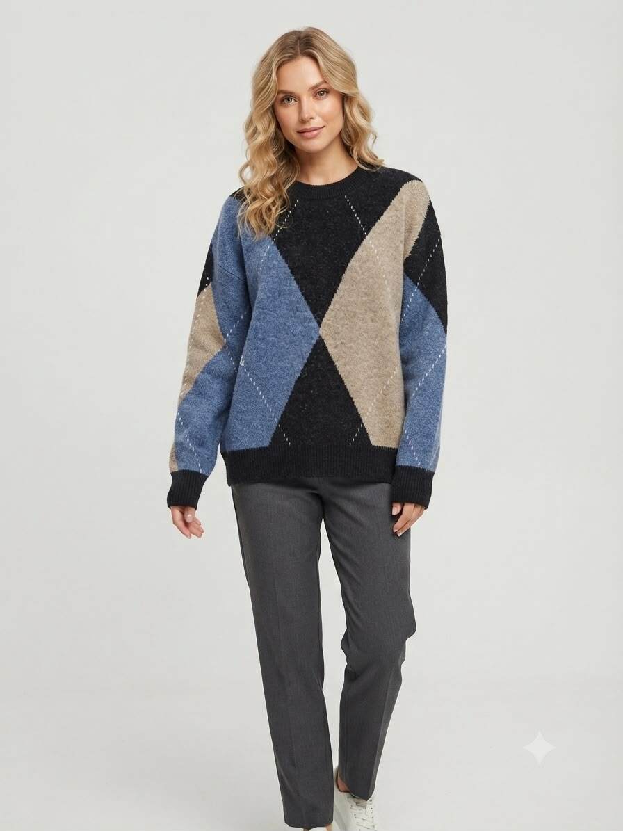 Wholesaler WHOO - checked sweater