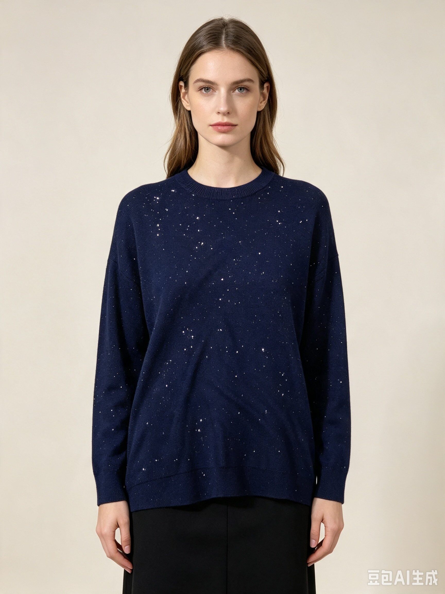 Wholesaler WHOO - Zigzag pattern sweater with sequins