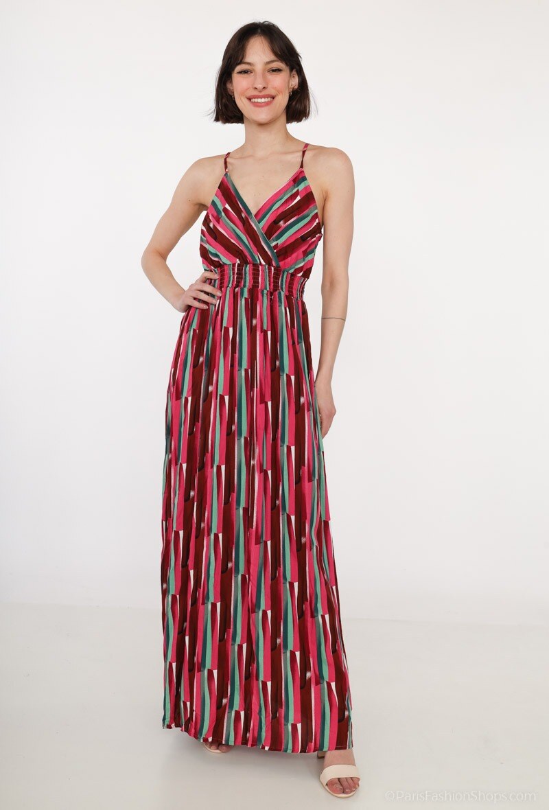 Mayorista WHOO - Vestido estampado