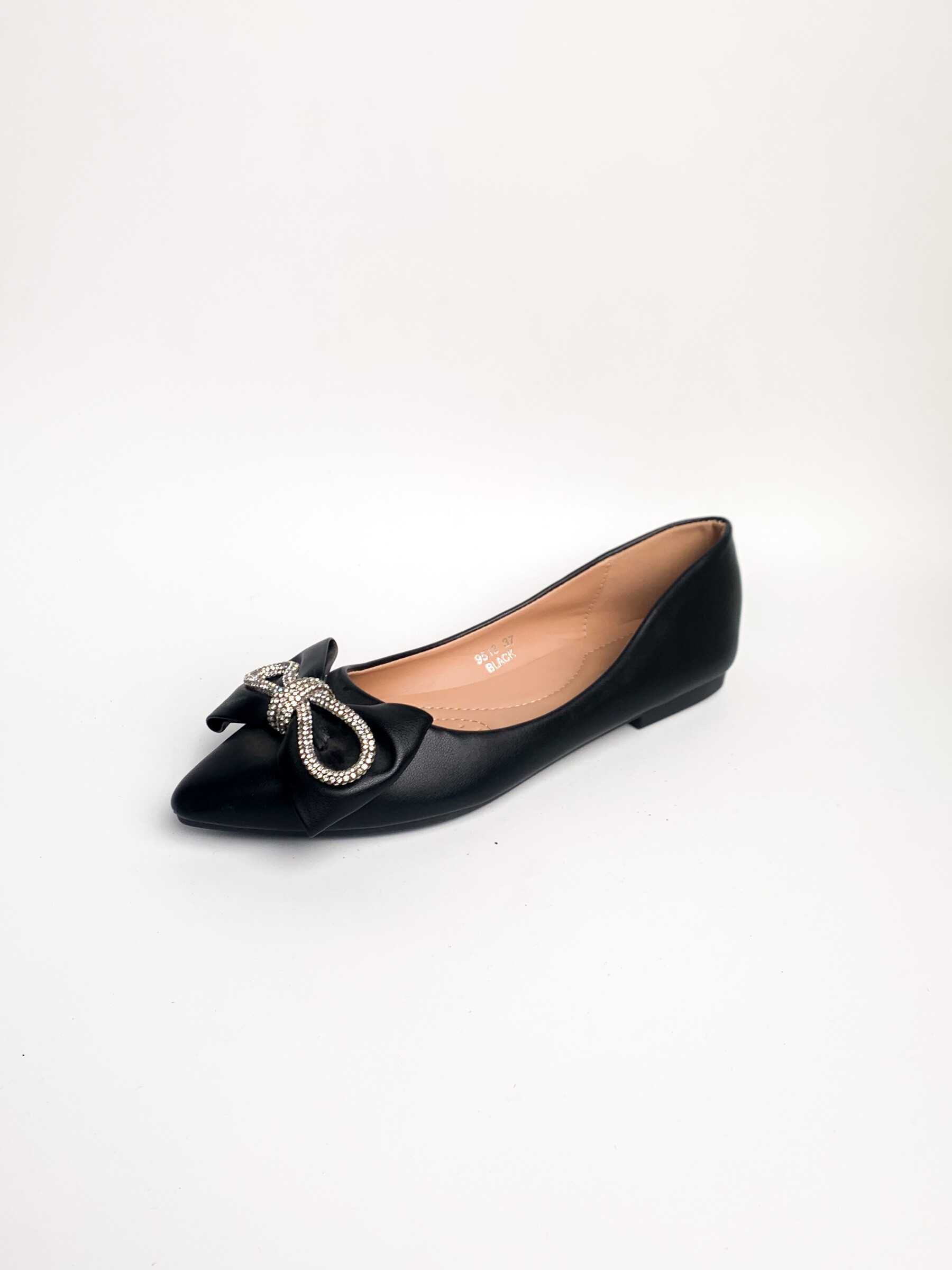 Wholesaler WILADY - Rhinestone bow ballerinas
