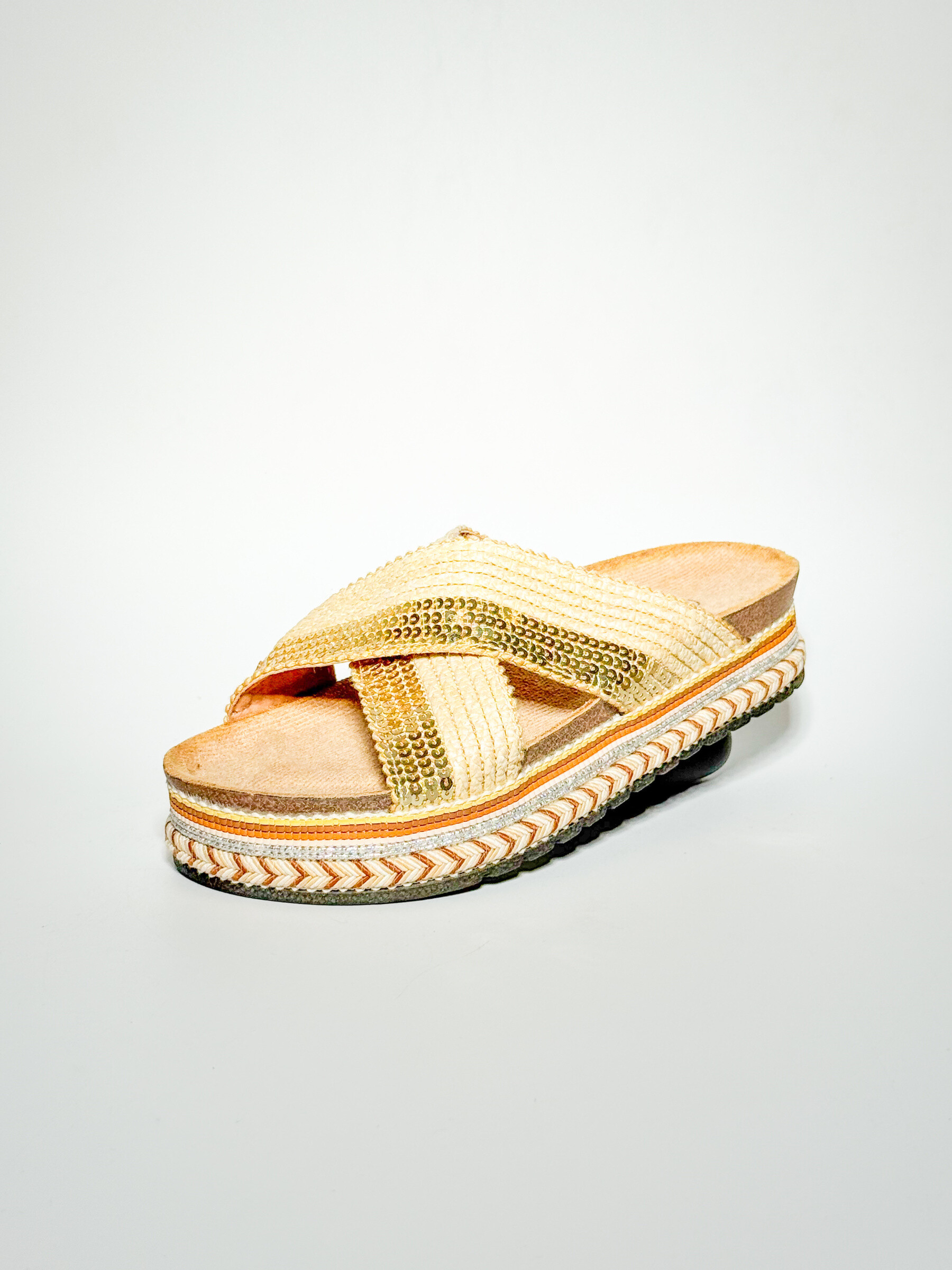 Großhändler WILADY - Trendige Bohème-Sandalen mit Kreuzriemen