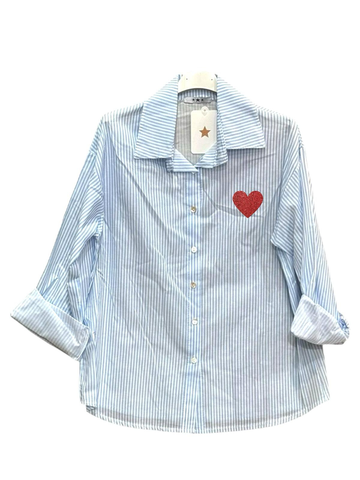 Wholesaler Willow - Striped cotton gauze shirt