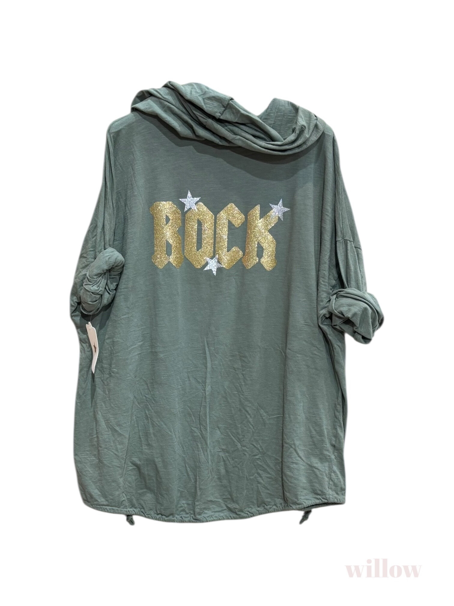 Wholesaler Willow - Rock printed cardigan
