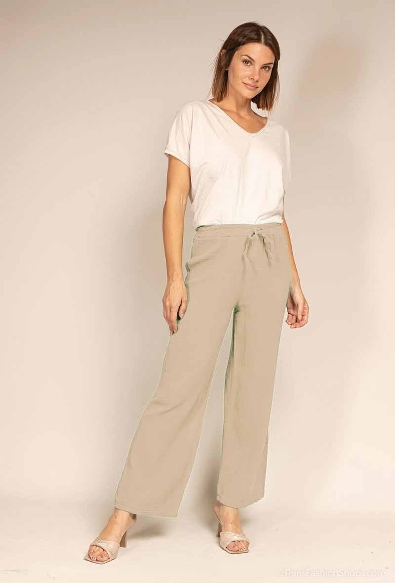 Wholesaler Willow - Cotton gauze pants