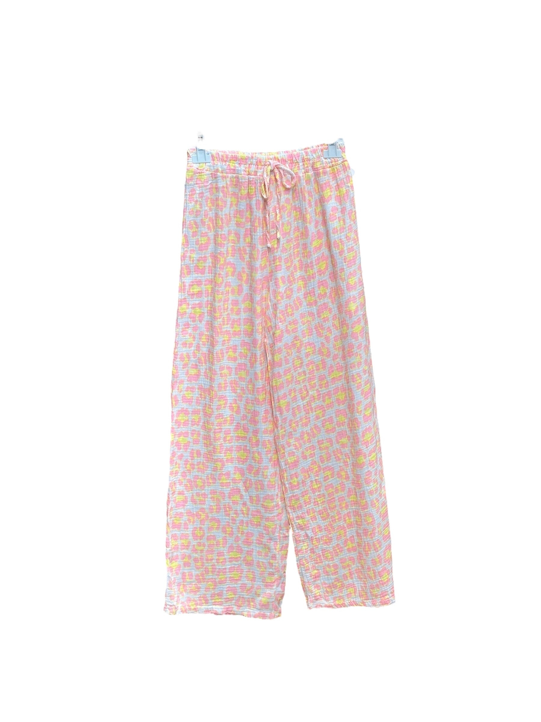 Großhändler Willow - Hose aus Baumwollgaze mit Leopardenmuster und Seitentaschen