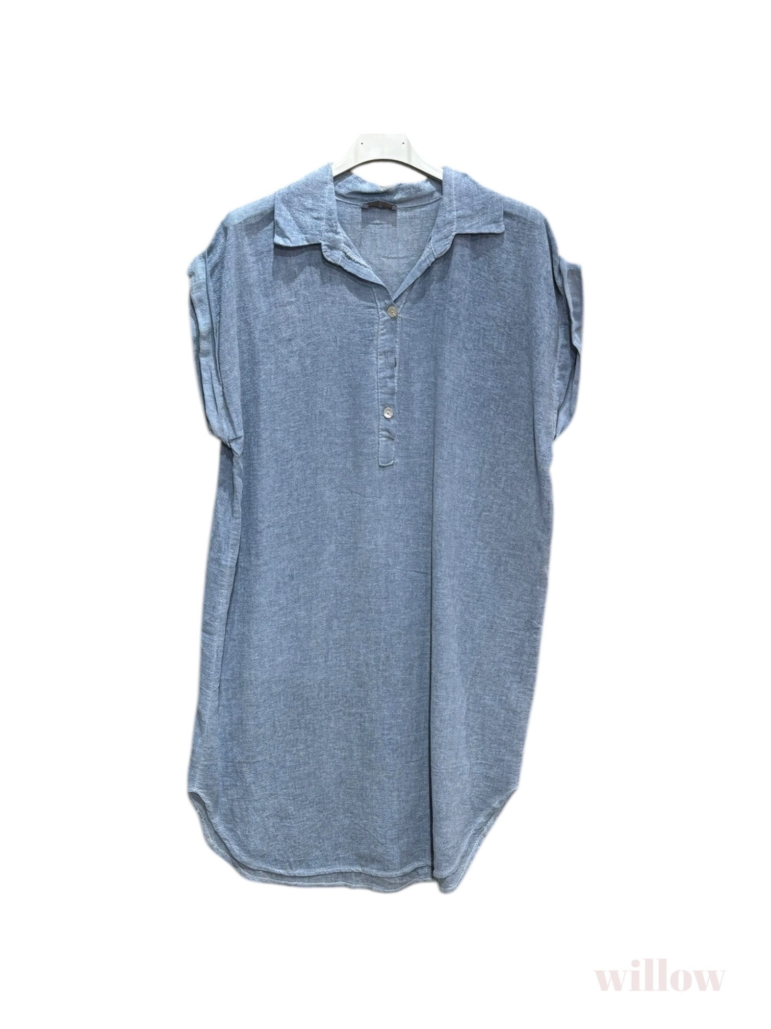 Wholesaler Willow - Tapped cotton tank top dress