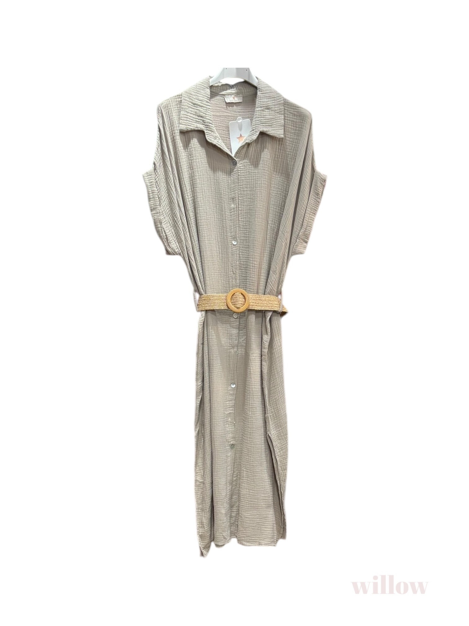 Wholesaler Willow - English embroidery wrap dress