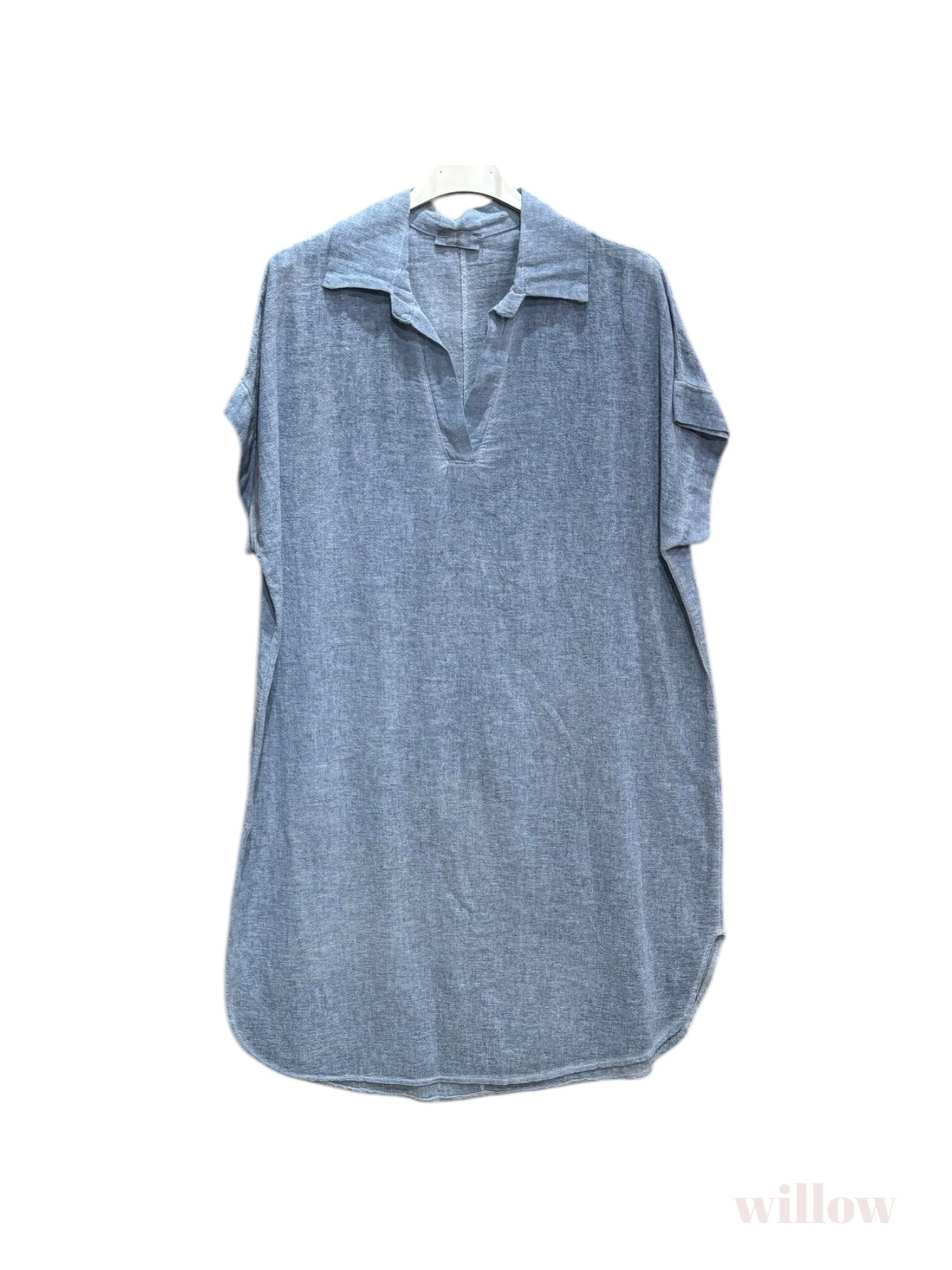 Wholesaler Willow - Tapped cotton tank top dress
