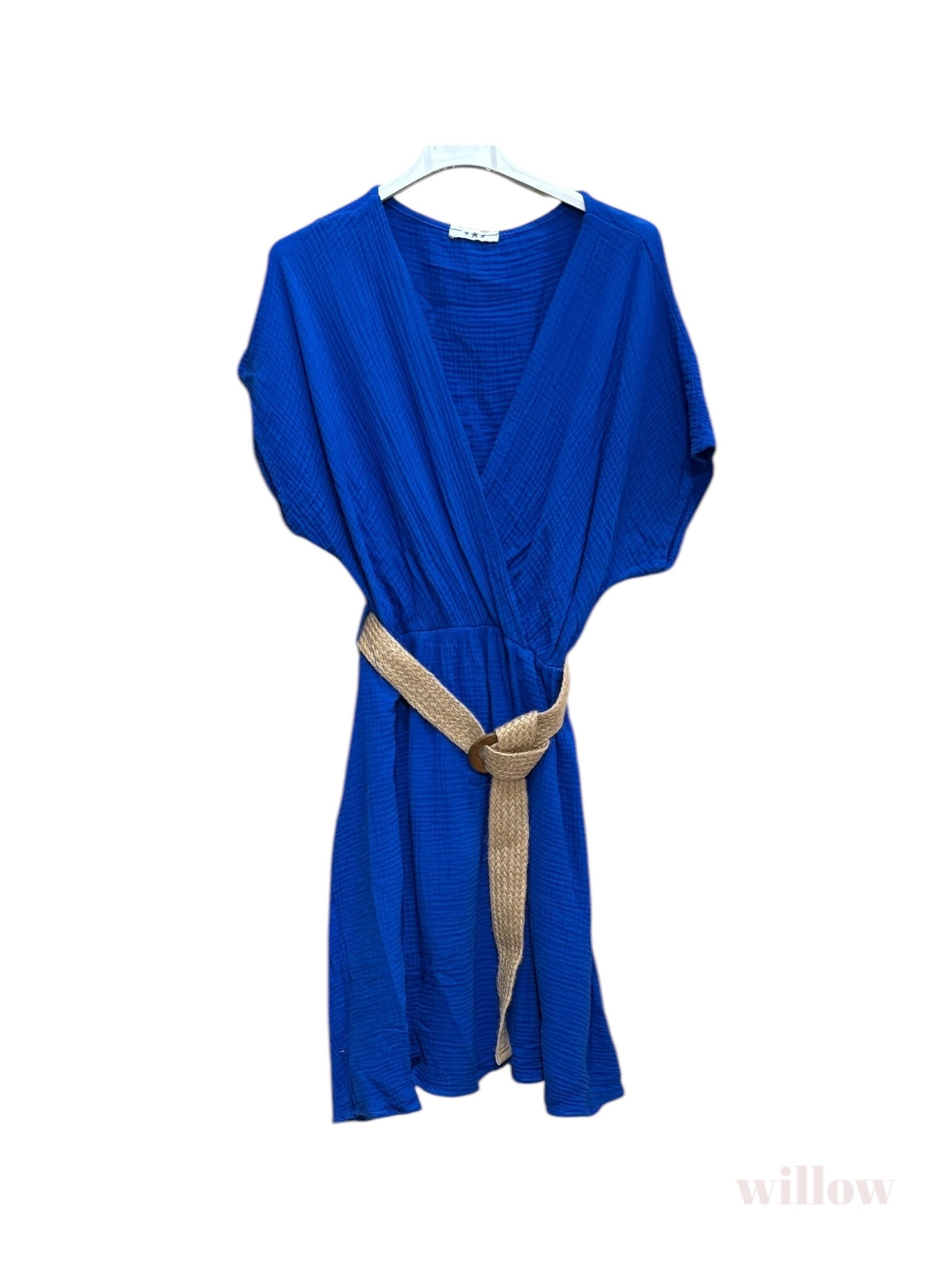 Wholesaler Willow - English embroidery wrap dress