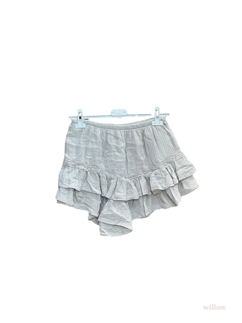 Wholesaler Willow - Cotton gauze skirt shorts