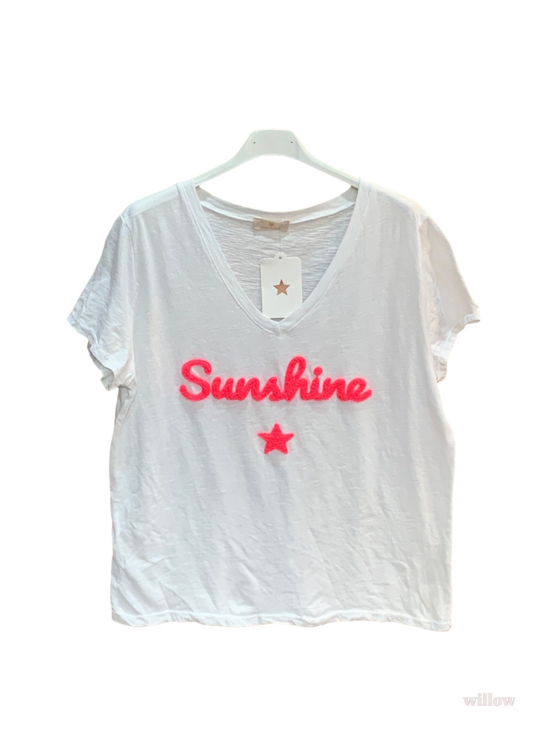 Großhändler Willow - Besticktes Sunshine-T-Shirt