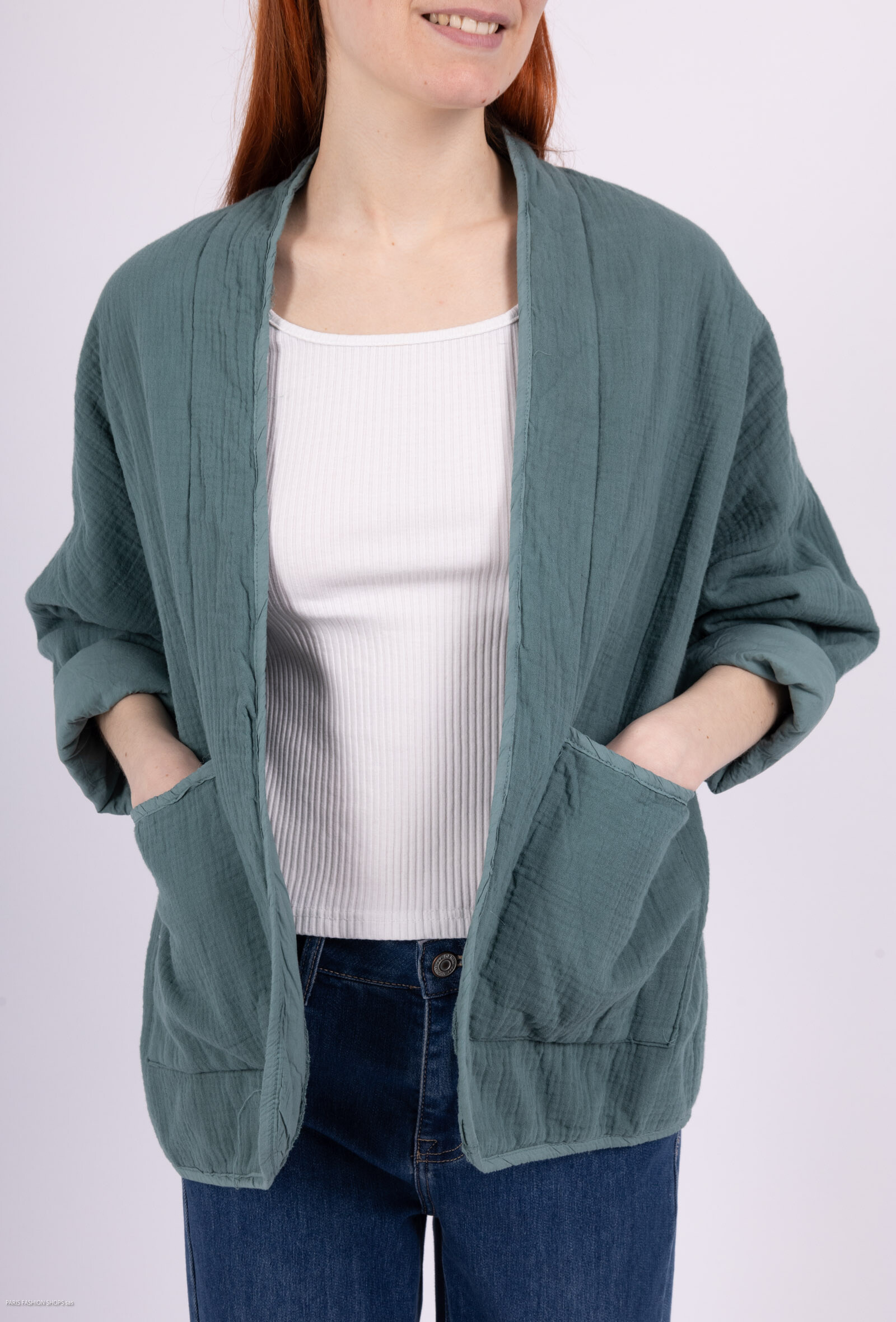 Grossiste Willow - Veste doudou en gaze de coton