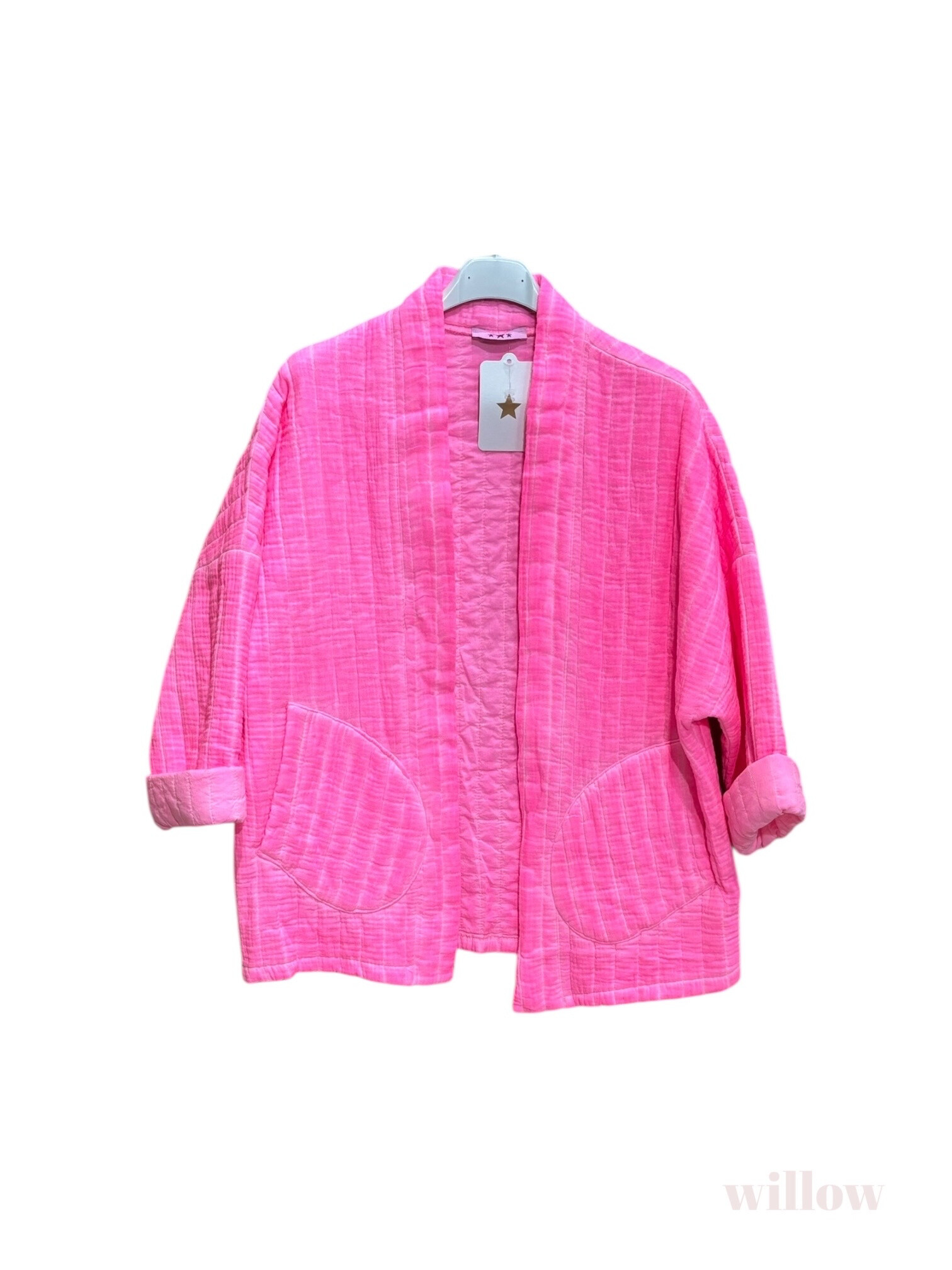 Wholesaler Willow - Flave Fluo cotton gauze jacket