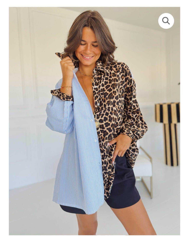 Wholesaler Willy Z - Leopard striped shirt