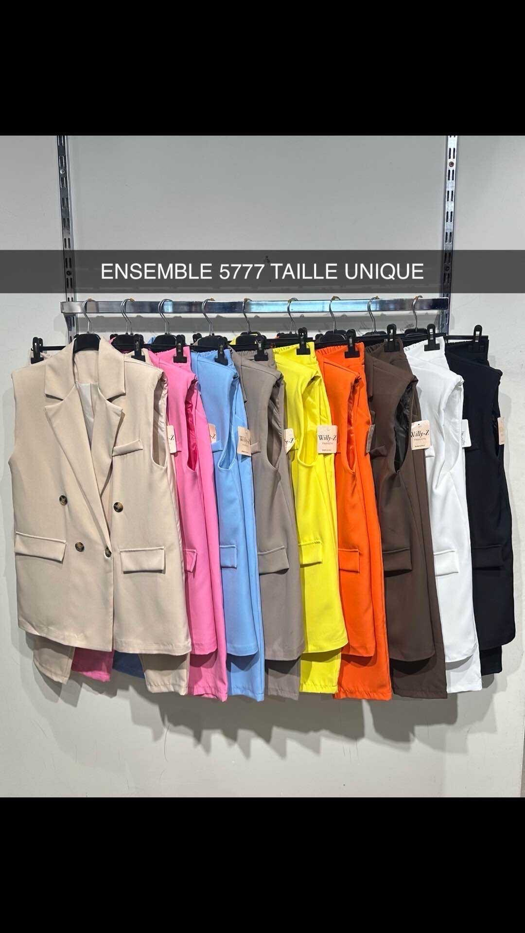 Grossiste Willy Z - Ensemble gilet avec pantalon