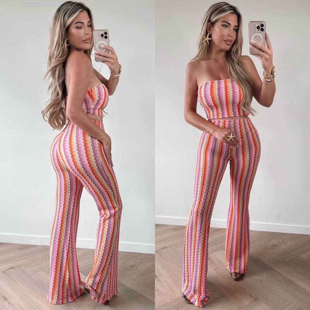 Grossiste Willy Z - Ensemble bandeau avec pantalon