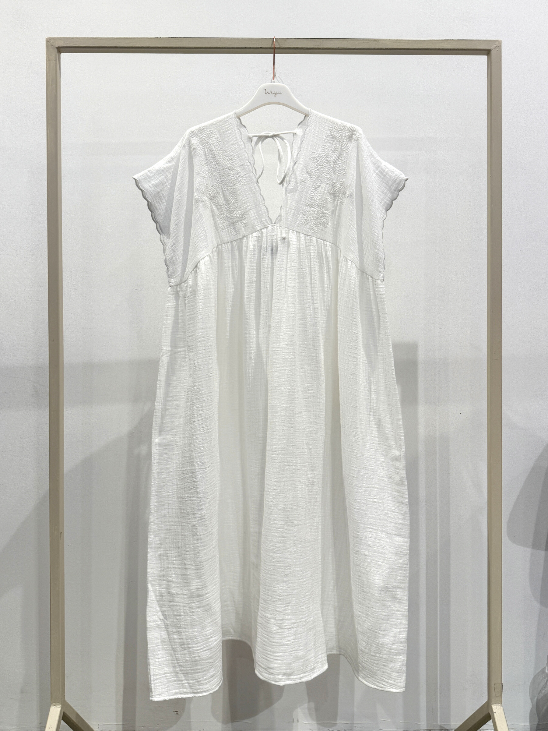 Wholesaler WIYA SRL - Large cotton dress in Mussola