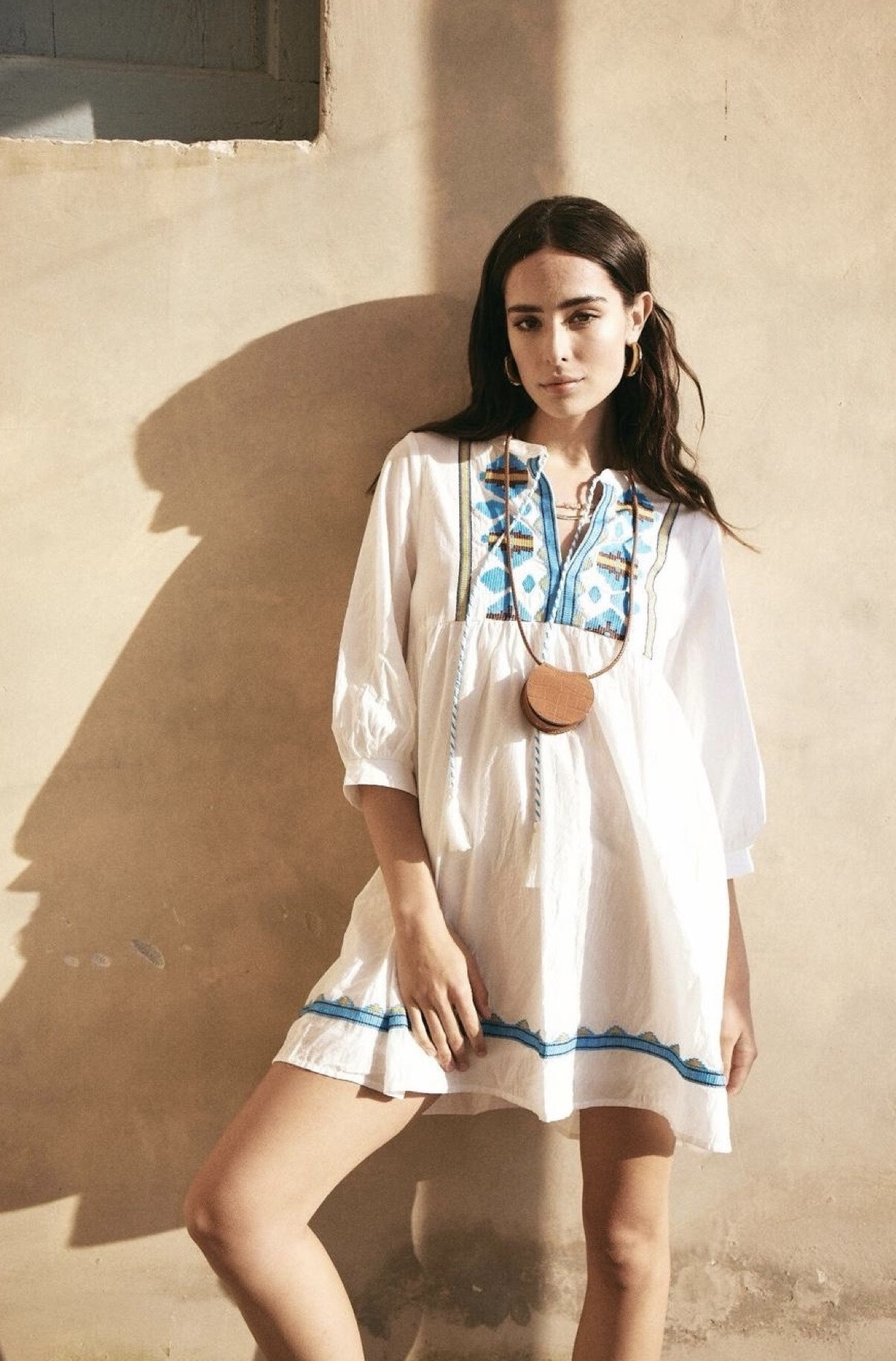 Mayorista WIYA SRL - Vestido bordado de Sangallo