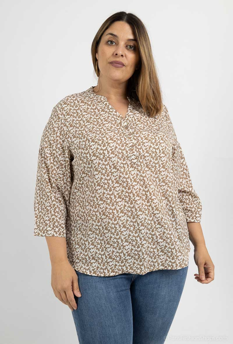 Wholesaler World Fashion - Blouse with  print