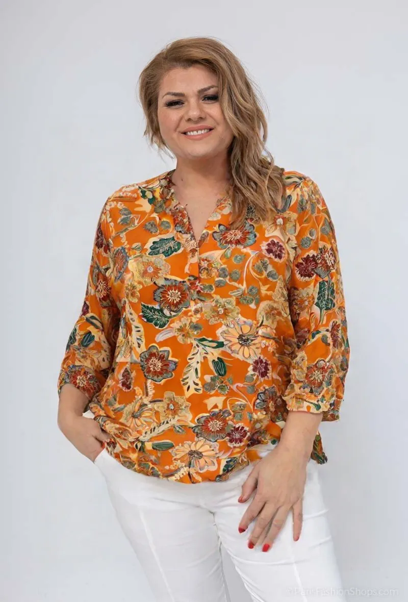 Wholesaler World Fashion - Large Size Women's Woman 3/4 Woman - Elegant and comfortable