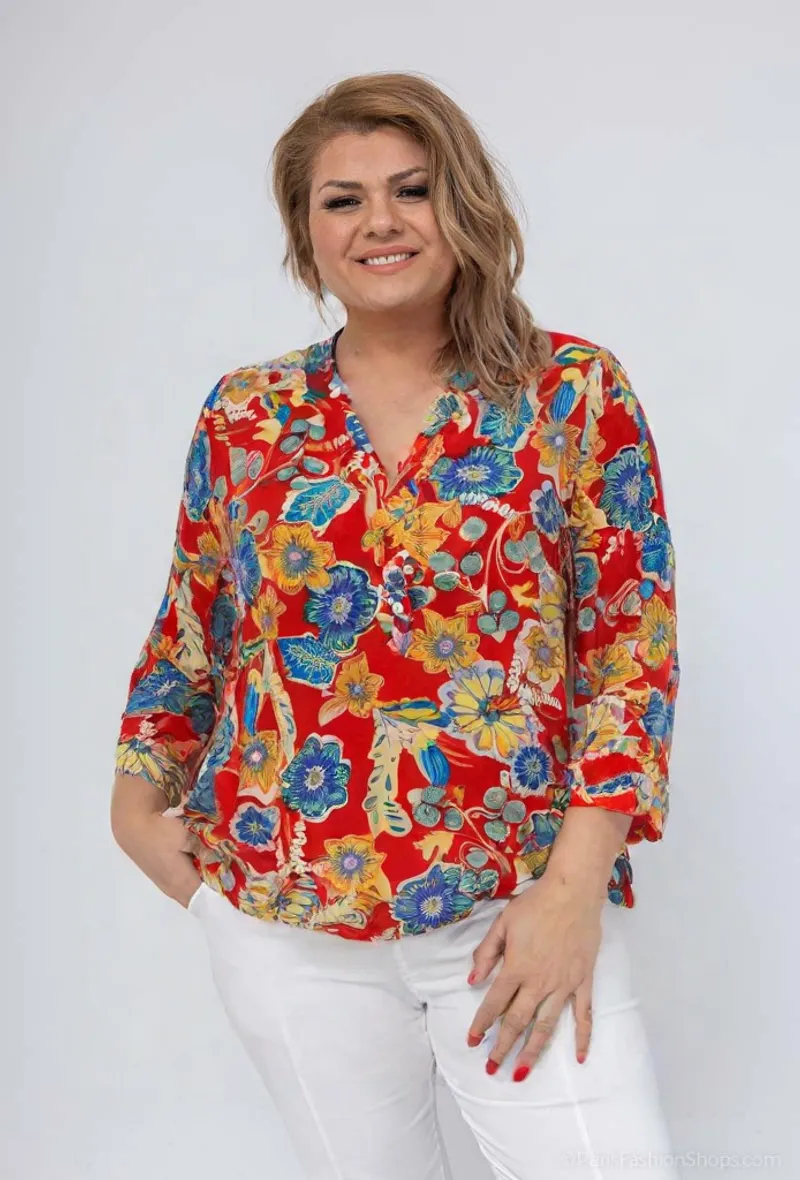 Wholesaler World Fashion - Large Size Women's Woman 3/4 Woman - Elegant and comfortable