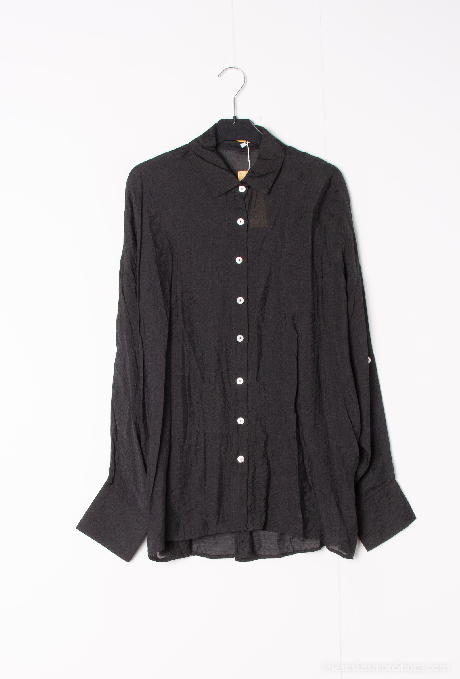 Großhändler World Fashion - Rayon Hemd Damen Übergröße Langarm - Elegant und Bequem