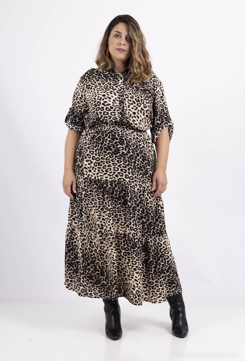 Wholesaler World Fashion - GT Skirt - Leopard print