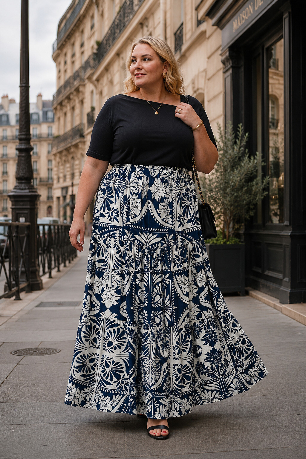 Großhändler World Fashion - Damenrock in großen Größen – Elegant und Bequem