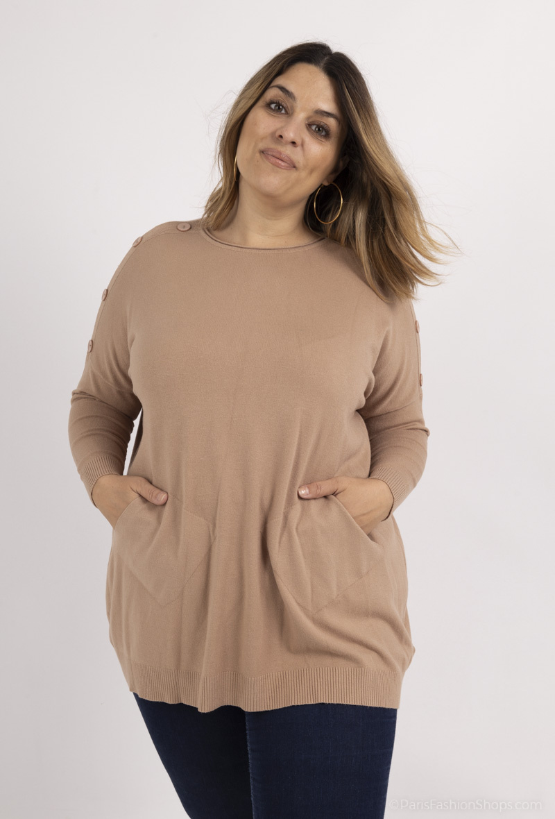 Mayorista World Fashion - Jersey GT con bolsillos y cashmere