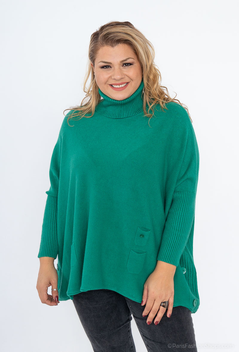 Mayorista World Fashion - Jersey GT de cuello alto con cachemira