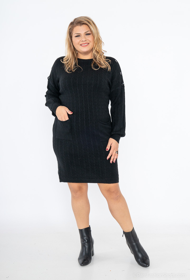 Mayorista World Fashion - Vestido suéter GT con cachemir