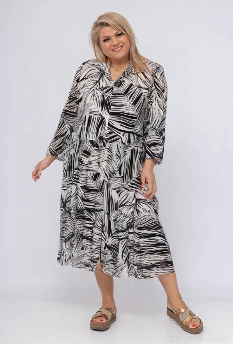 Mayorista World Fashion - Vestido de mujer grande Mangas largas - elegante y cómodo