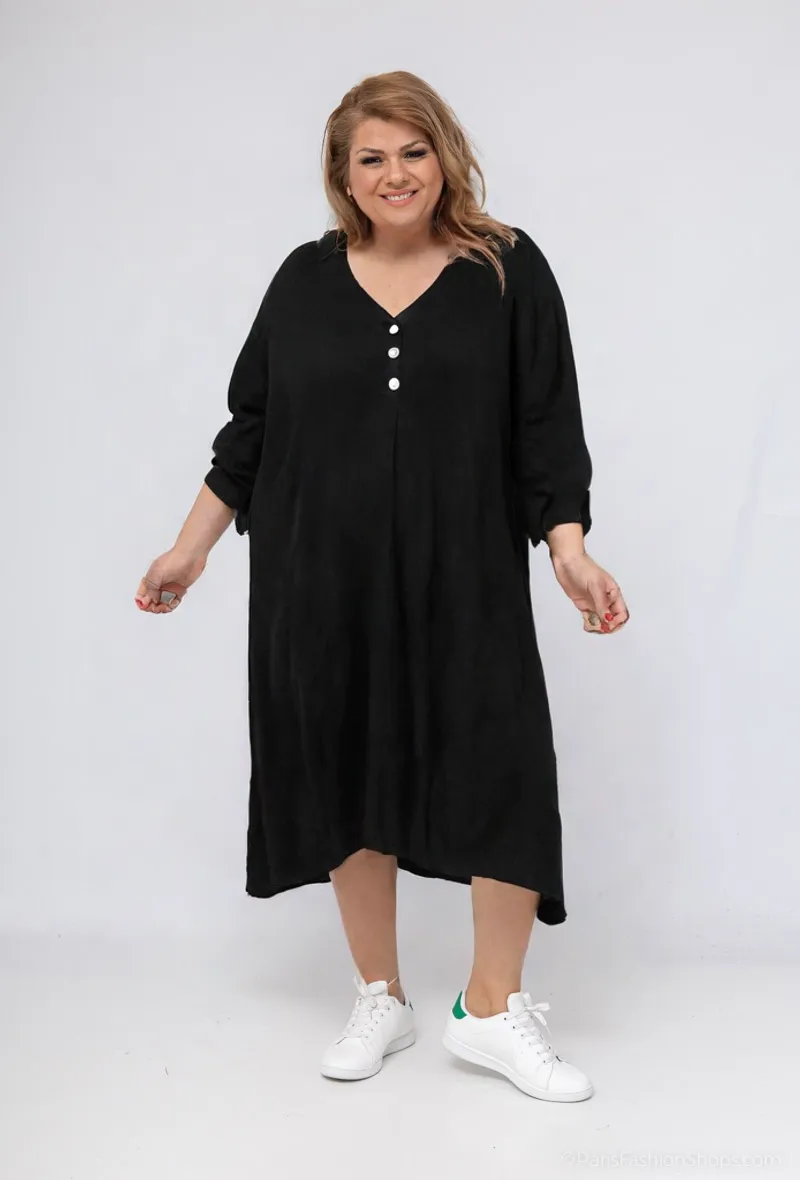 Wholesaler World Fashion - 3/4 sleeve woman dress - elegant and comfortable