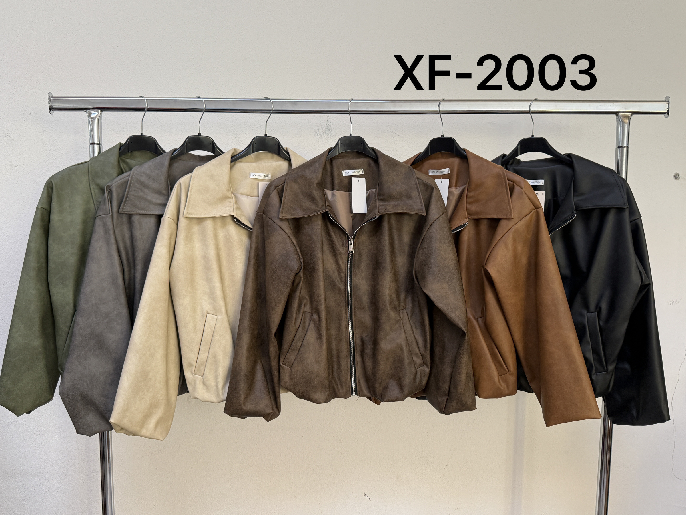 Wholesaler XFASHION - JACKETS COATS LEATHER