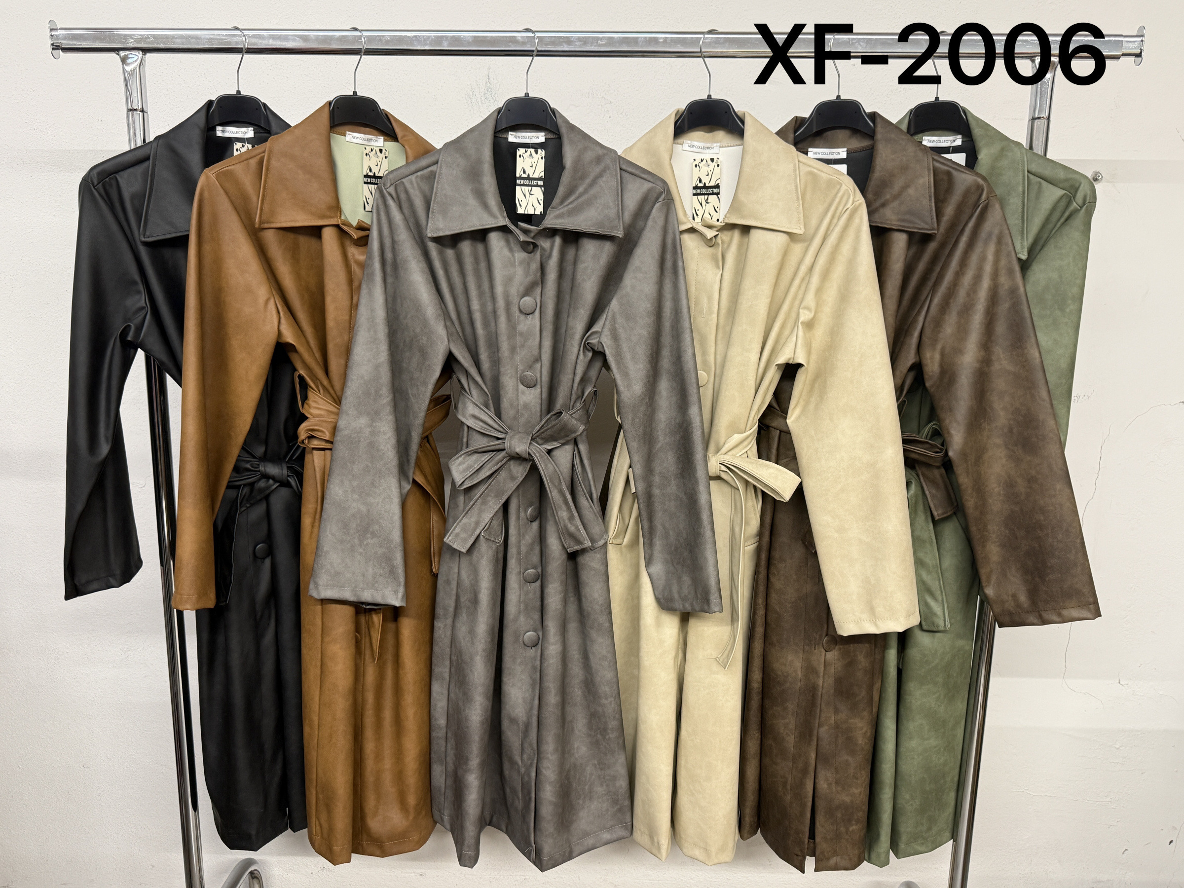 Grossista XFASHION - Cappotto Giacca Pelle