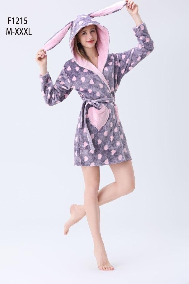 Mayorista Xin Feng Yun - Albornoz de invierno para mujer.