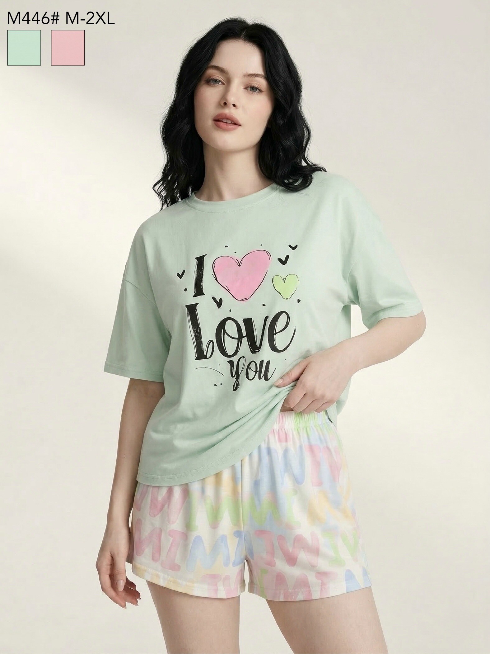 Grossiste Xin Feng Yun - Ensemble de Pyjama femme en coton