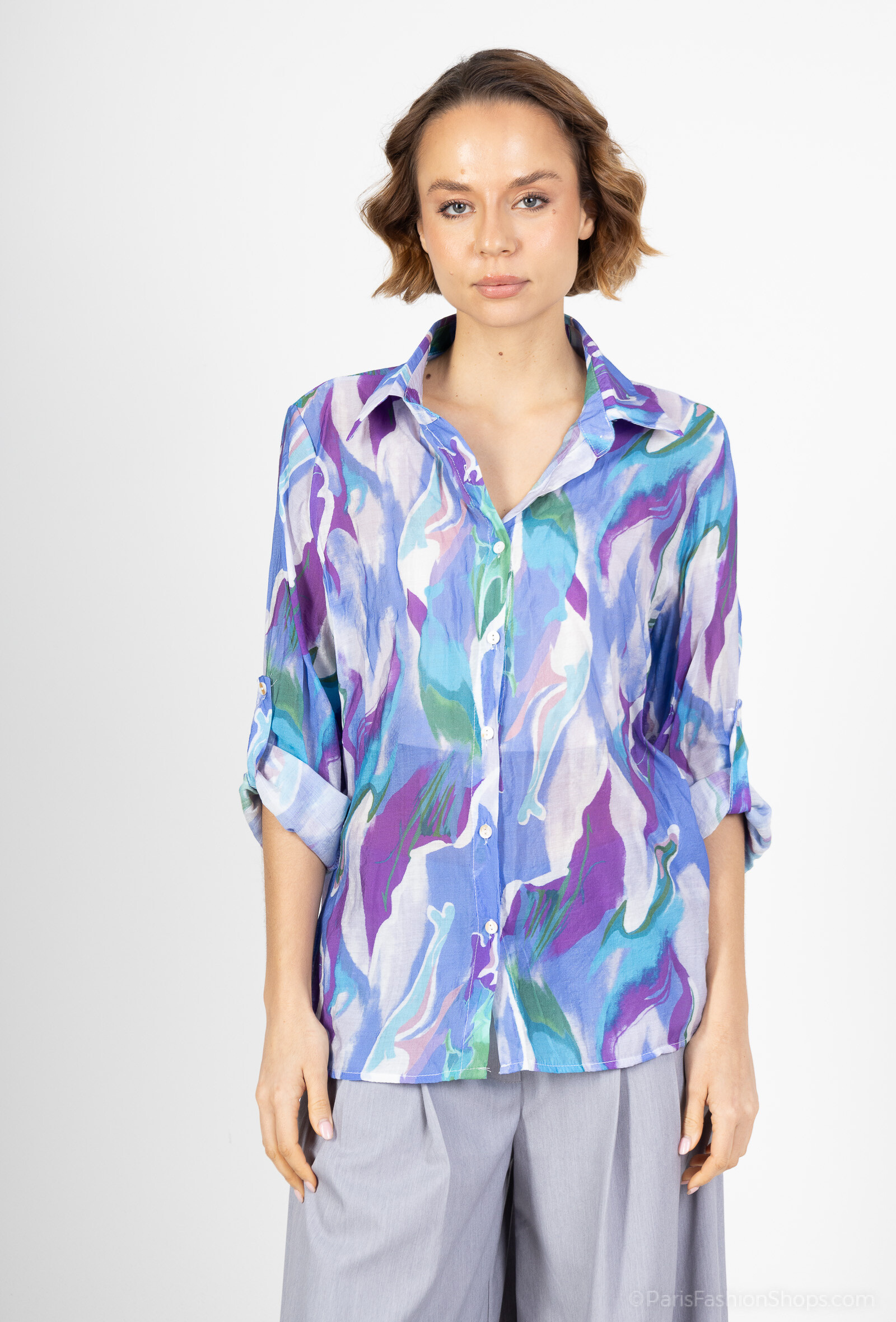Wholesaler Y Fashion - TENCEL COTTON SHIRT
