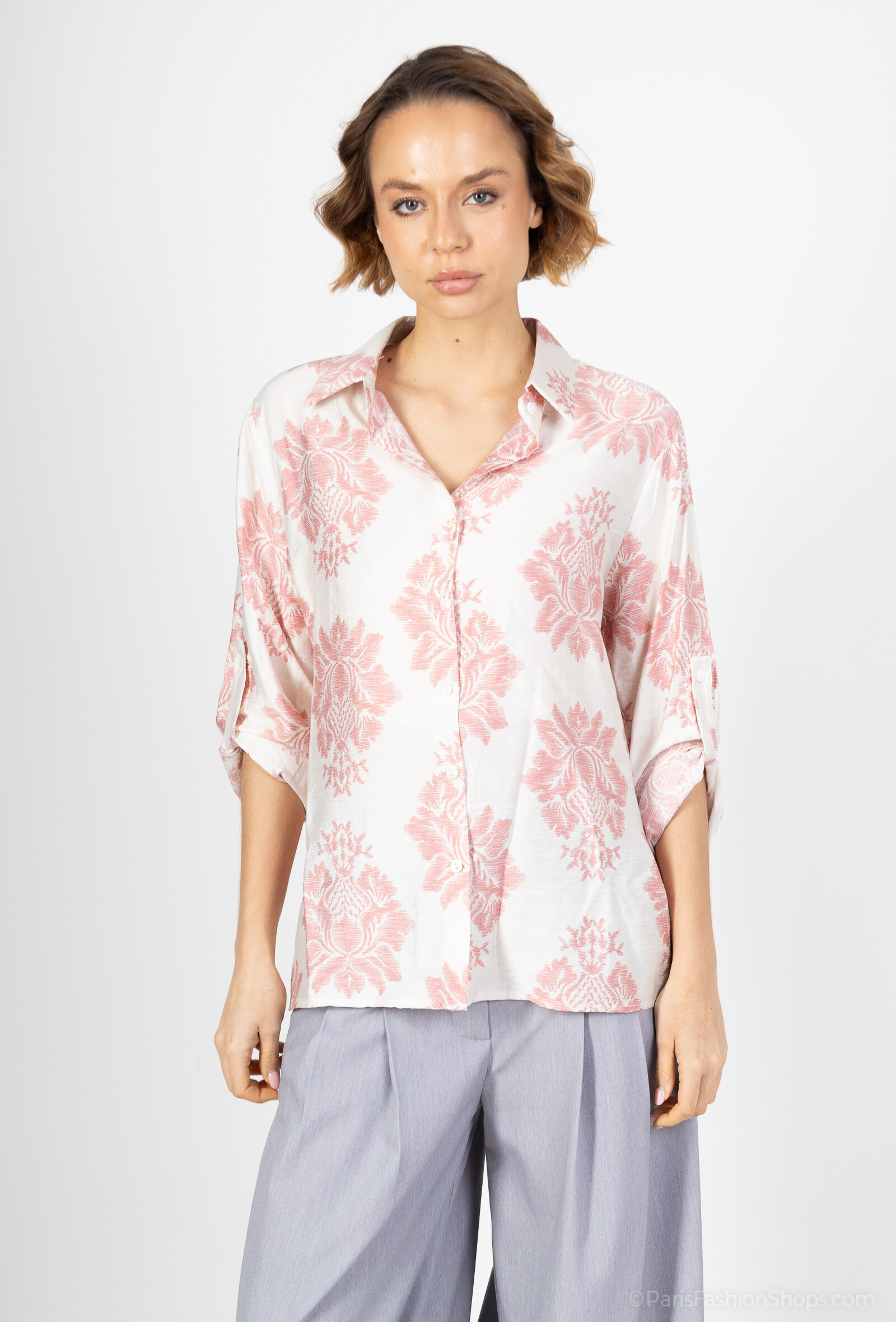 Wholesaler Y Fashion - TENCEL COTTON SHIRT