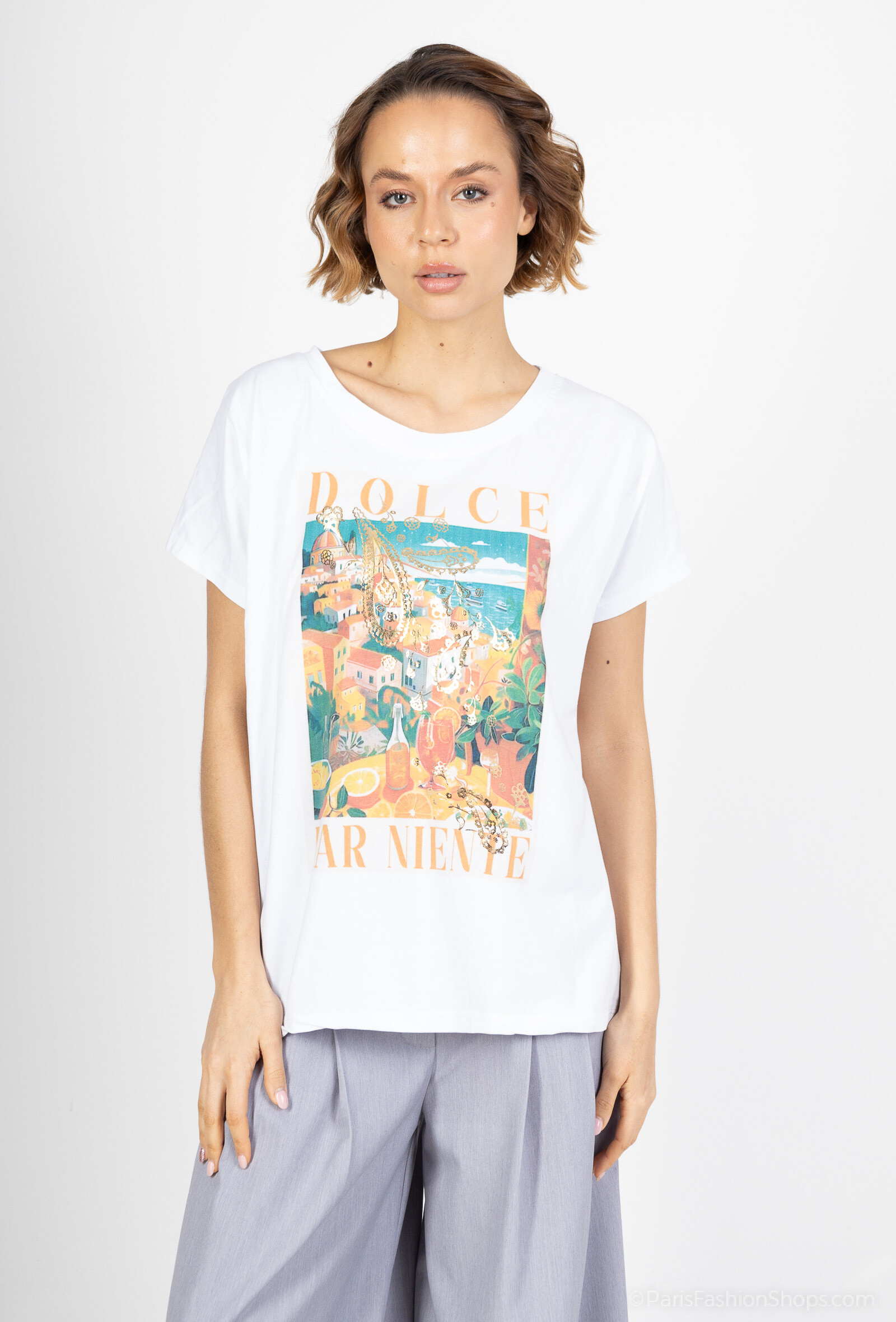 Wholesaler Y Fashion - Short sleeve print t-shirt