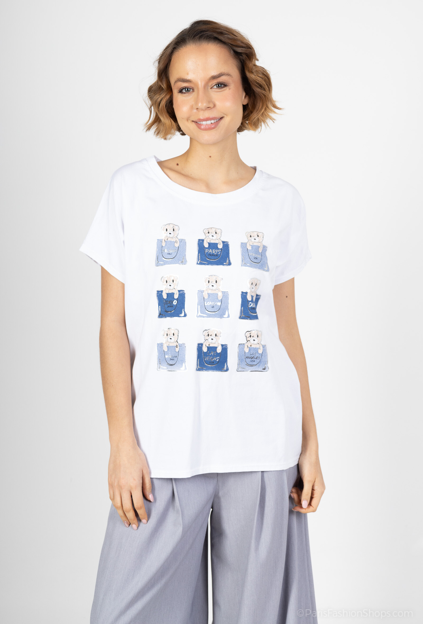 Wholesaler Y Fashion - Short sleeve print t-shirt