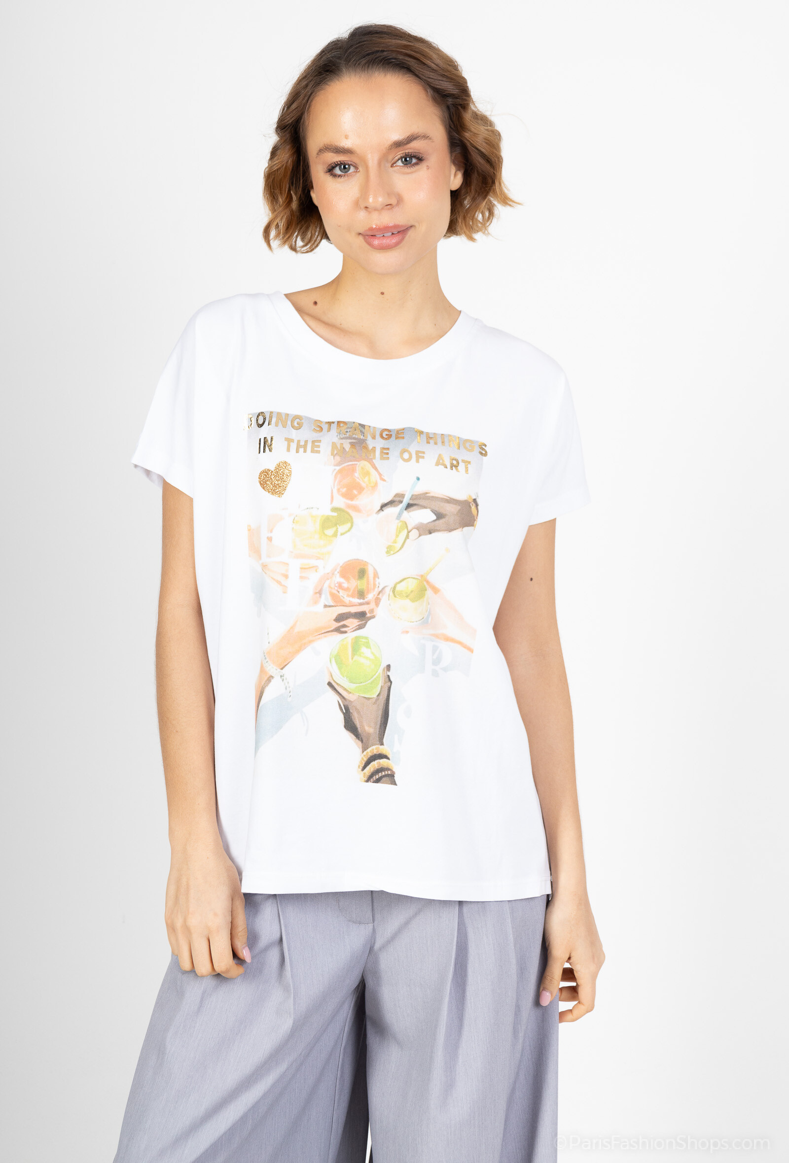 Wholesaler Y Fashion - Short sleeve print t-shirt