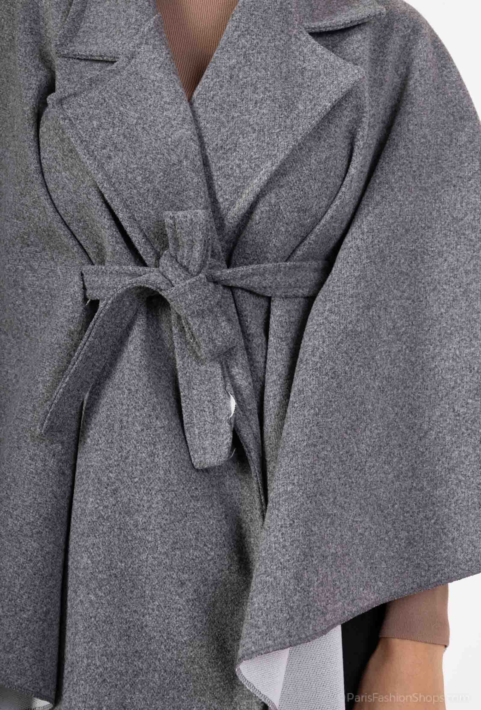 Wholesaler Y.Long - Cape poncho with belt