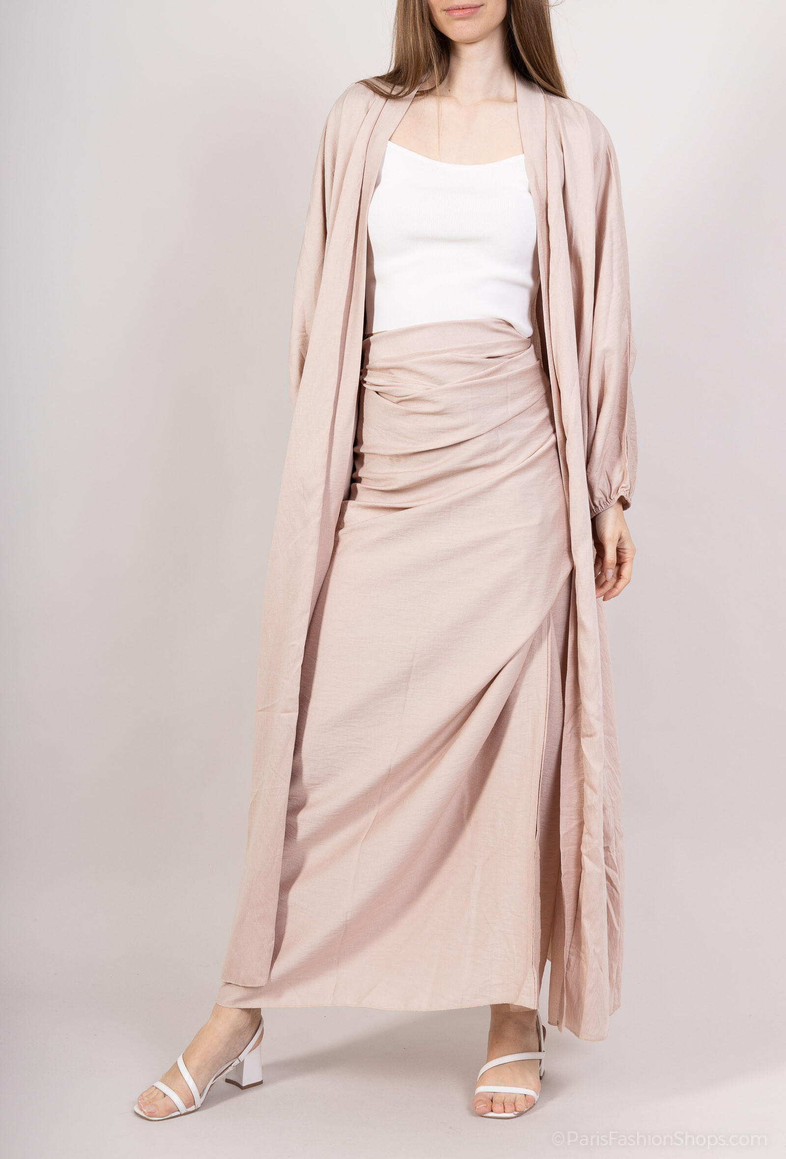 Long sleeve skirt set