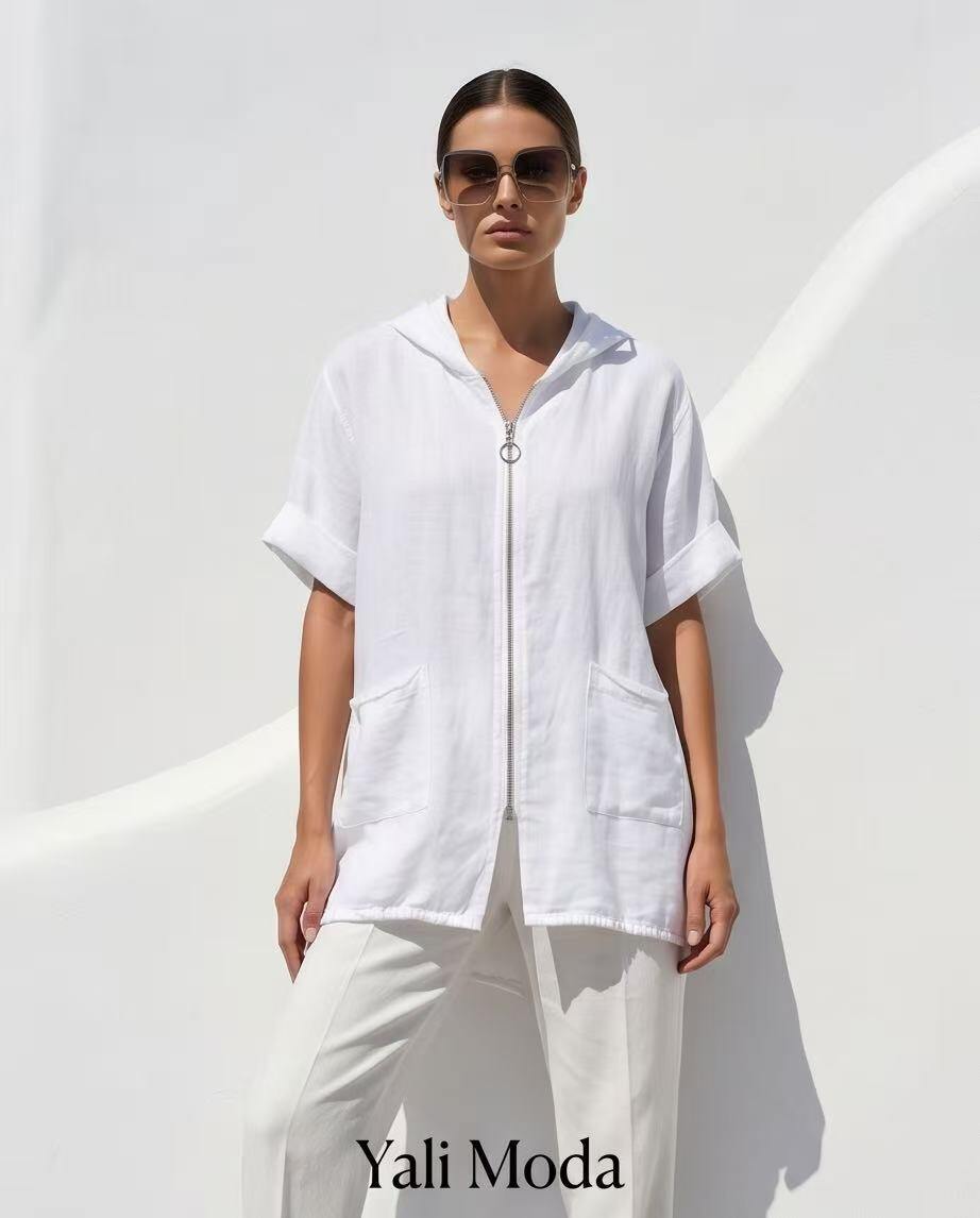 Mayorista YALI MODA - Chaqueta de verano "Lino Fresco"