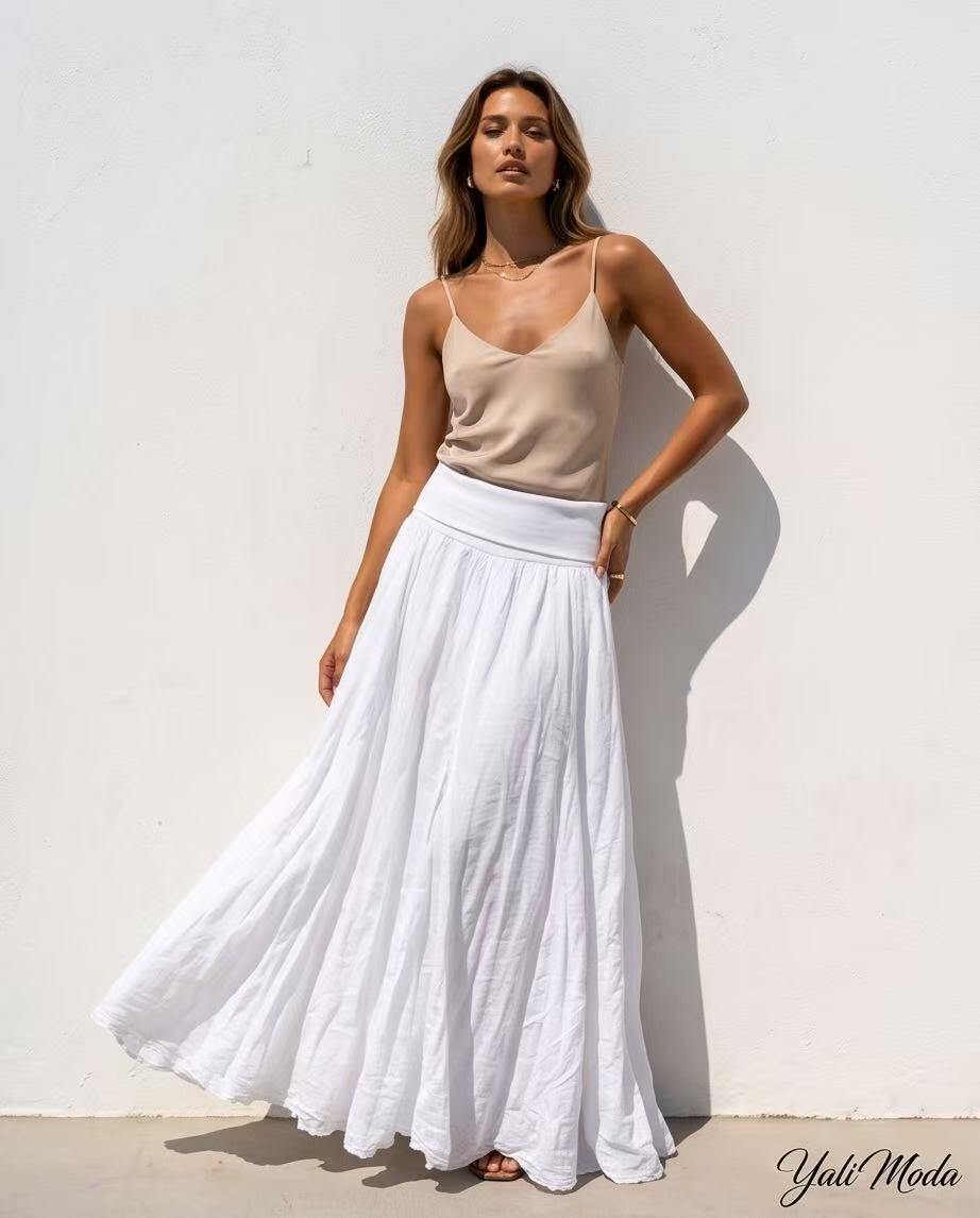 Mayorista YALI MODA - Falda Maxi Pure Flow