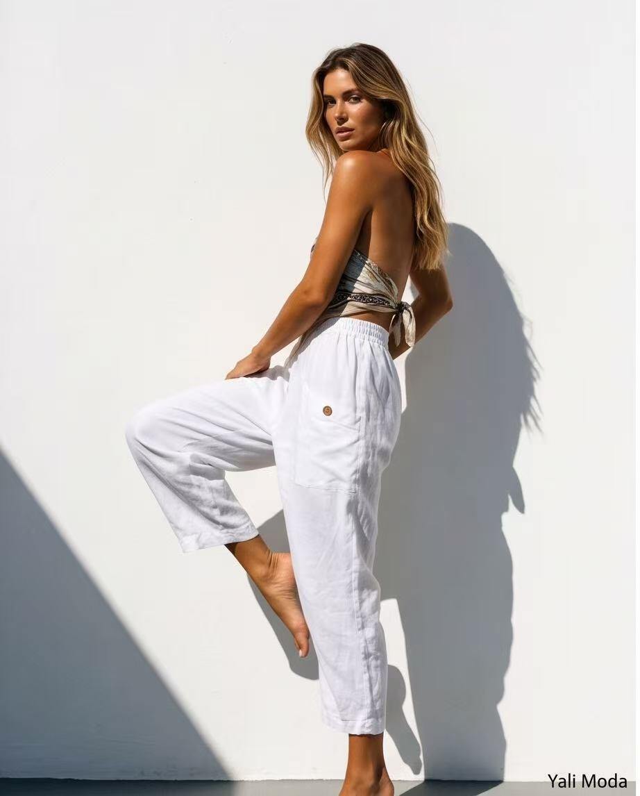 Mayorista YALI MODA - Pantalones Largos "Ecco Blanco"
